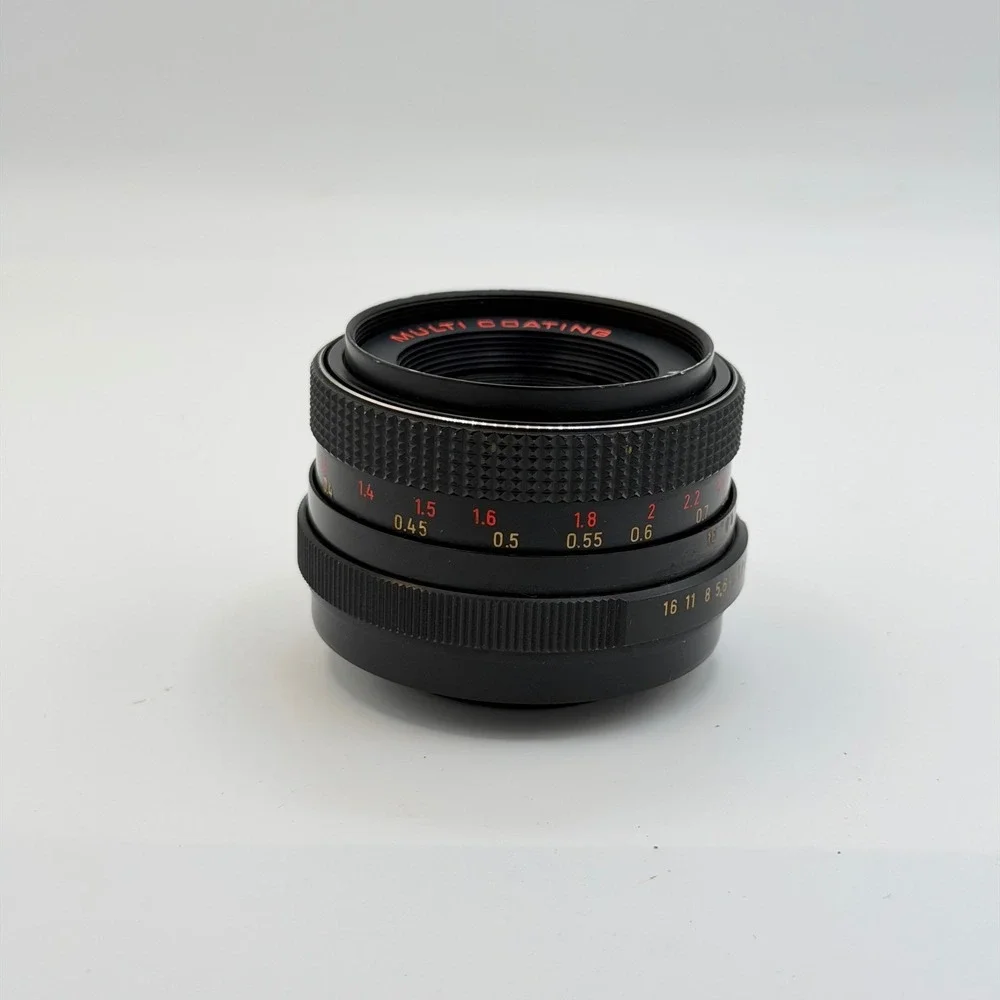 Pentacon 50mm f1.8 Auto Multi Coating M42 Mount Prime Lens *Aperture Issue Read*